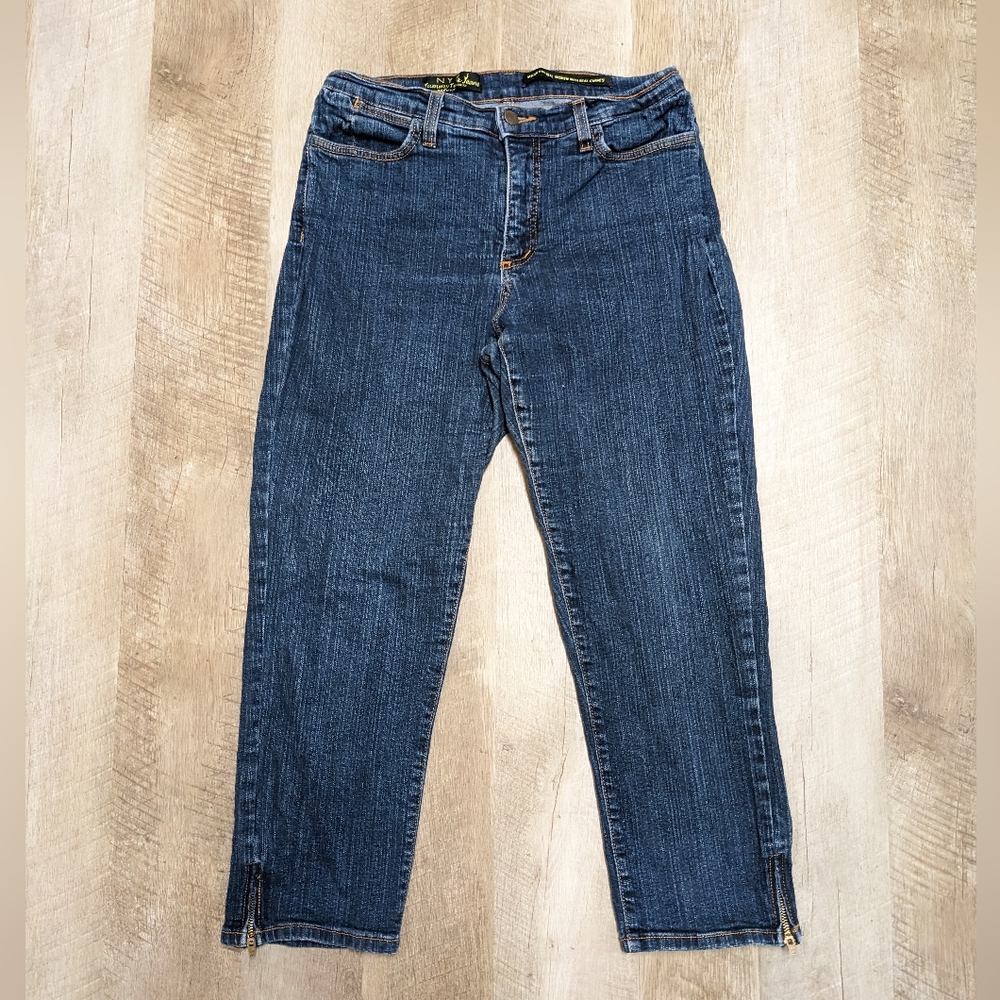 NYDJ Tummy Tuck Cropped Jeans